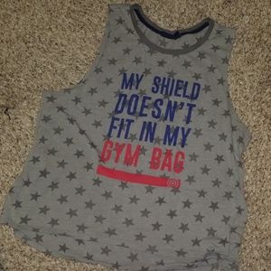 Her Universe Fitness Top sz L